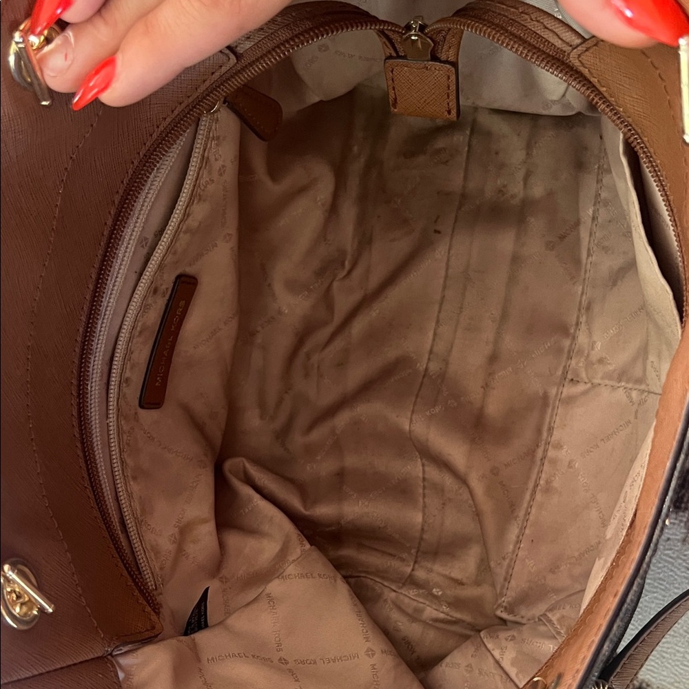 Michael Kors Dark Brown Shoulder Bag - Picture 3 of 4